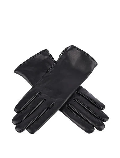 Перчатки кожаные черные - фото 3 - Miraton