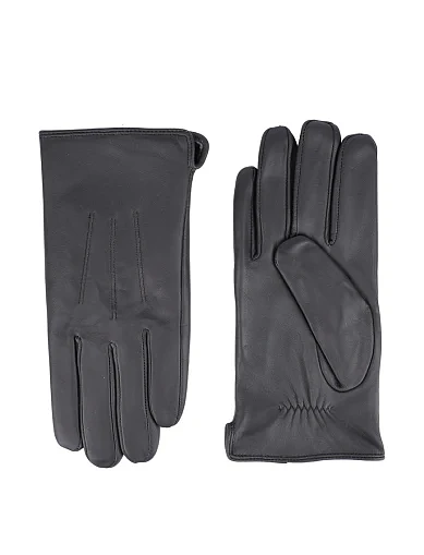 Перчатки кожаные коричневые - фото 1 - Miraton