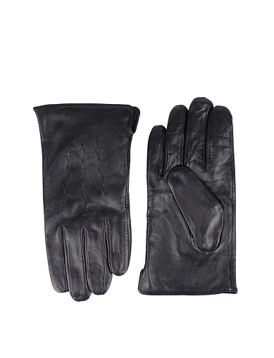 Перчатки кожаные черные - фото 1 - Miraton