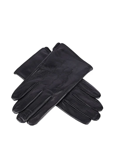 Перчатки кожаные черные - фото 2 - Miraton