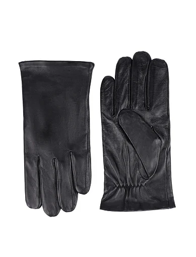 Перчатки кожаные черные - фото 1 - Miraton