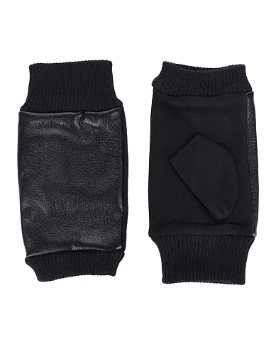 Рукавички тканинні чорні(2520-1) - фото 1 - Miraton