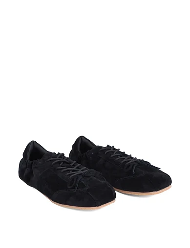 Жіночі кросівки MIRATON велюрові чорні(868-5) - фото 3 - Miraton