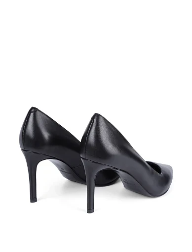 Женские туфли Mia May кожаные черные - фото 4 - Miraton