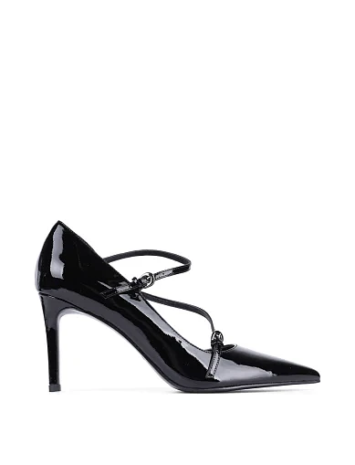 Женские туфли Mia May лаковые черные - фото 1 - Miraton
