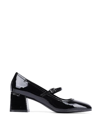 Женские туфли Attizzare лаковые черные - фото 1 - Miraton