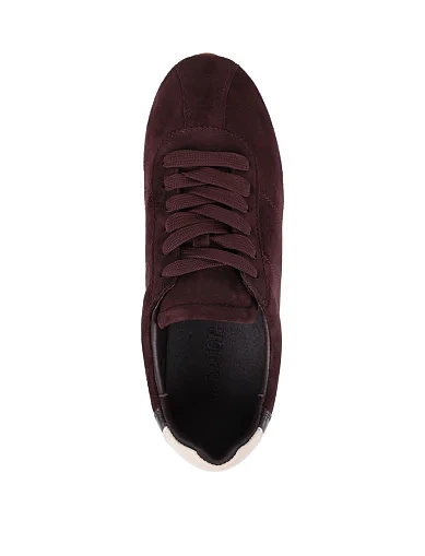 Жіночі кросівки MIRATON велюрові бордові(201-24201-8-1) - фото 2 - Miraton