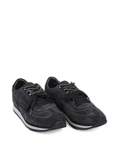 Жіночі кросівки MIRATON велюрові сірі(201-24214-1-1A) - фото 3 - Miraton