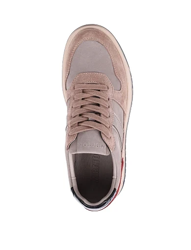 Женские кеды MIRATON велюровые серые - фото 5 - Miraton