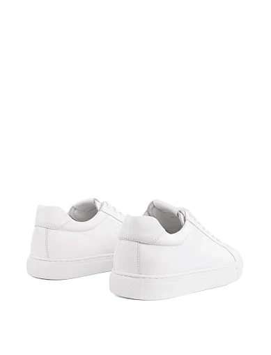 Женские кеды MIRATON кожаные белые - фото 4 - Miraton