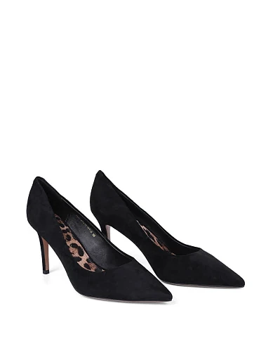 Женские туфли Mia May велюровые черные - фото 3 - Miraton