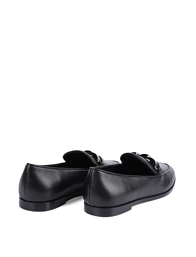 Жіночі сліпери MIRATON шкіряні чорні(203-24208-65-1) - фото 4 - Miraton