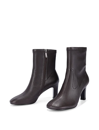 Жіночі черевики MIRATON шкіряні коричневі(203-25111T-31) - фото 3 - Miraton