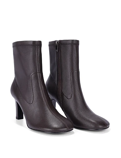 Жіночі черевики MIRATON шкіряні коричневі(203-25111T-31) - фото 4 - Miraton