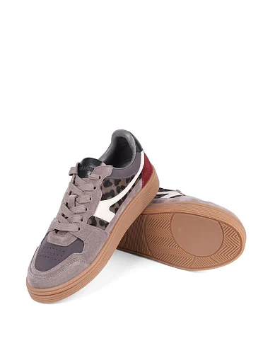 Жіночі кеди MIRATON велюрові сірі(206-24206-К2-3) - фото 2 - Miraton