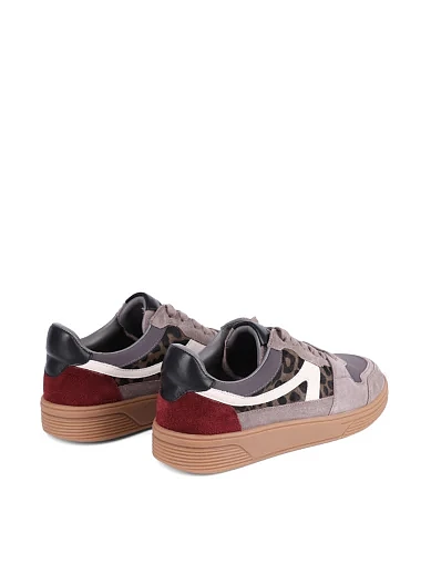 Жіночі кеди MIRATON велюрові сірі(206-24206-К2-3) - фото 4 - Miraton