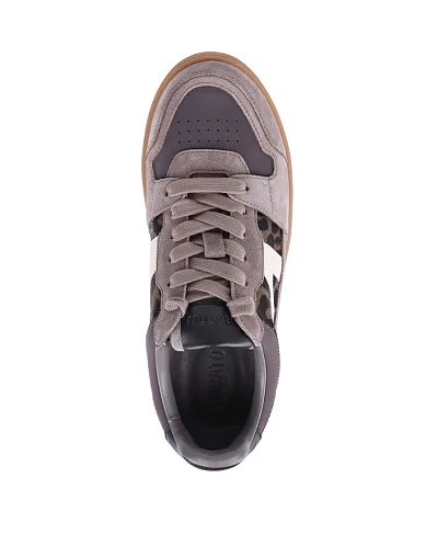 Жіночі кеди MIRATON велюрові сірі(206-24206-К2-3) - фото 5 - Miraton