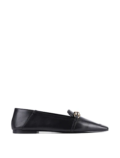 Жіночі сліпери MIRATON шкіряні чорні(206-25103-603-1) - фото 1 - Miraton