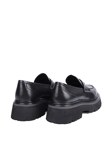 Женские туфли MIRATON кожаные черные - фото 4 - Miraton