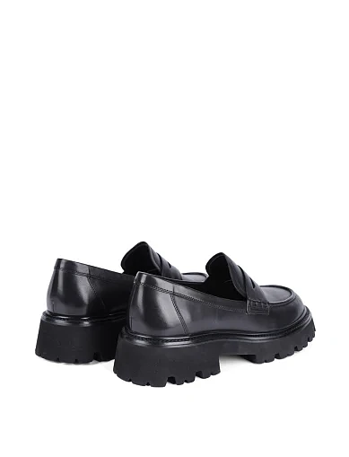 Женские туфли MIRATON кожаные черные - фото 4 - Miraton