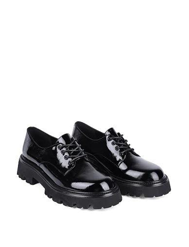 Жіночі туфлі MIRATON лакові чорні(581A-25-H154) - фото 3 - Miraton