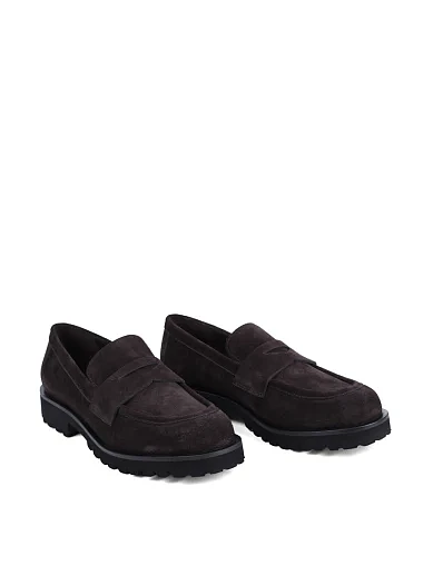 Жіночі туфлі MIRATON велюрові сірі(V25180-3) - фото 3 - Miraton