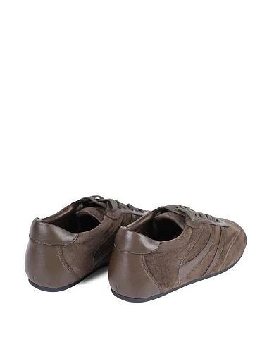 Жіночі кросівки MIRATON велюрові зелені(JC2242-5A) - фото 4 - Miraton