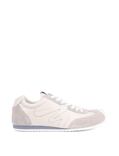 Жіночі кросівки MIRATON шкіряні бежеві(L89315) - фото 1 - Miraton