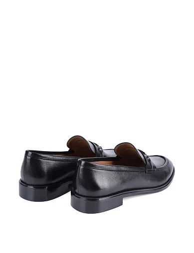 Женские туфли MIRATON кожаные черные - фото 4 - Miraton