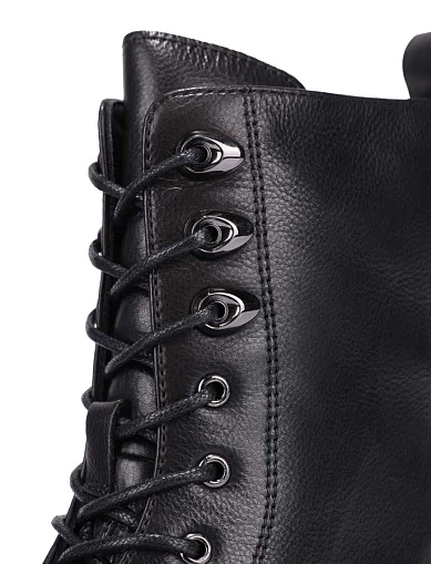 Жіночі черевики Attizzare шкіряні чорні(AT0323M-6-777) - фото 5 - Miraton