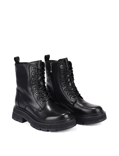 Жіночі черевики Attizzare шкіряні чорні(AT0340M-15-777) - фото 4 - Miraton