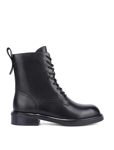 Женские ботинки Attizzare кожаные черные - фото 1 - Miraton