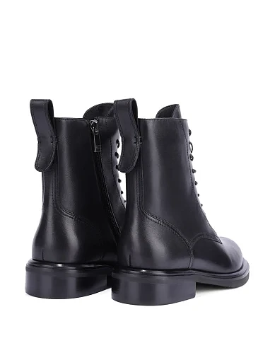 Женские ботинки Attizzare кожаные черные - фото 4 - Miraton