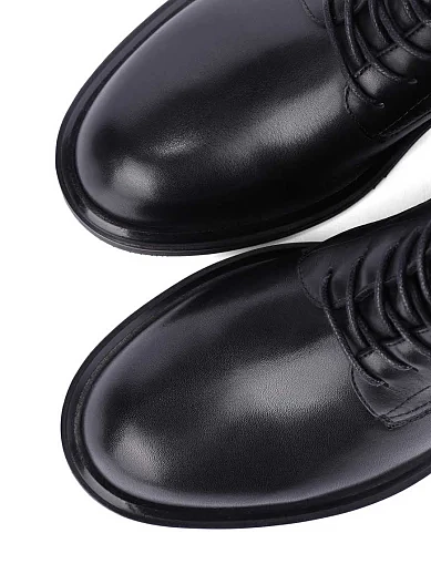 Женские ботинки Attizzare кожаные черные - фото 5 - Miraton