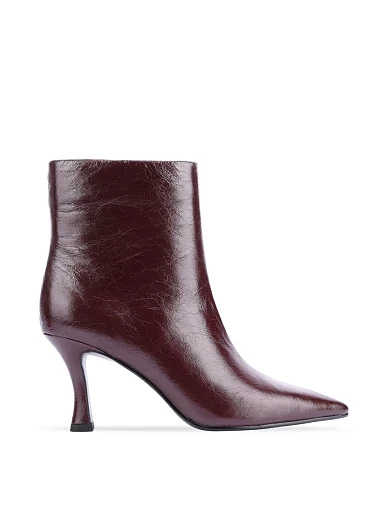 Женские ботинки MIRATON бордовые - фото 1 - Miraton