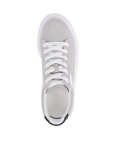 Женские кеды MIRATON велюровые серые - фото 5 - Miraton