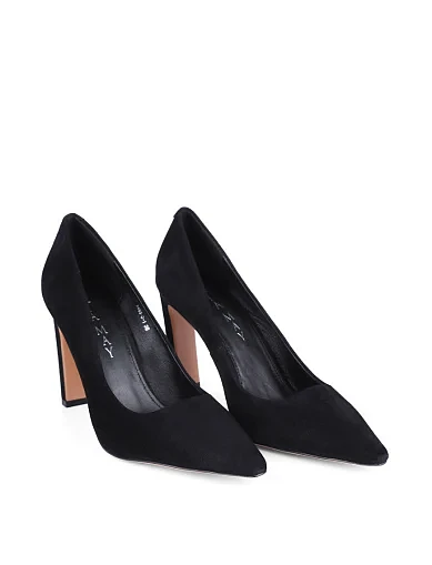 Женские туфли Mia May велюровые черные - фото 3 - Miraton