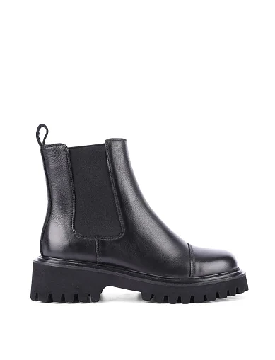 Женские ботинки челси Attizzare кожаные черные - фото 1 - Miraton