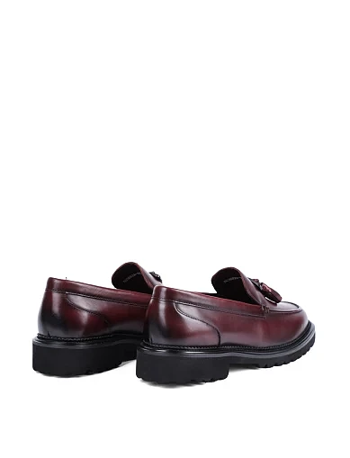 Жіночі туфлі MIRATON шкіряні бордові(NQ3682A-18L-D273) - фото 4 - Miraton