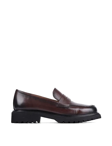 Жіночі туфлі MIRATON шкіряні коричневі(NQ471A-5L-B1040) - фото 1 - Miraton