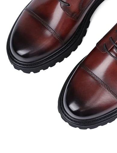 Жіночі туфлі MIRATON шкіряні коричневі(NQ471AL-12L-H273) - фото 5 - Miraton