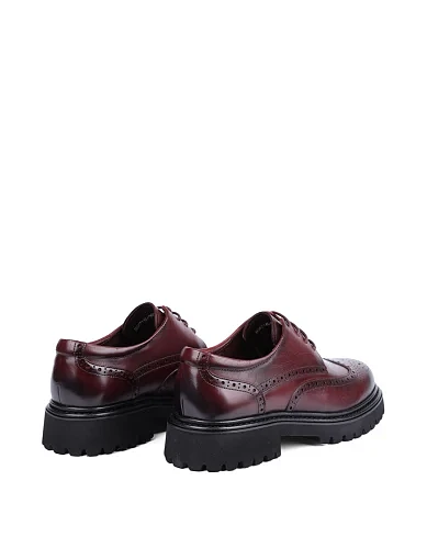 Жіночі туфлі MIRATON шкіряні бордові(NQ471AL-302L-D273) - фото 4 - Miraton