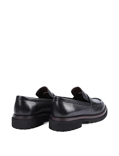 Женские туфли MIRATON кожаные черные - фото 4 - Miraton