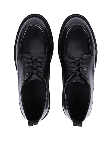 Женские туфли MIRATON кожаные черные - фото 2 - Miraton