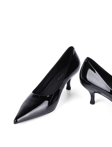 Женские туфли Mia May лаковые черные - фото 2 - Miraton