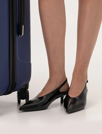 Женские туфли MIRATON кожаные черные - фото 7 - Miraton