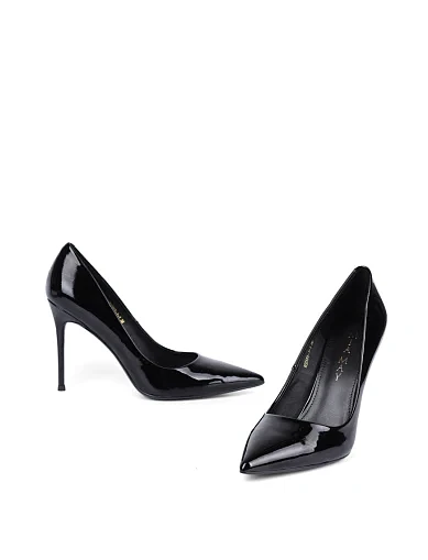 Женские туфли Mia May лаковые черные - фото 2 - Miraton