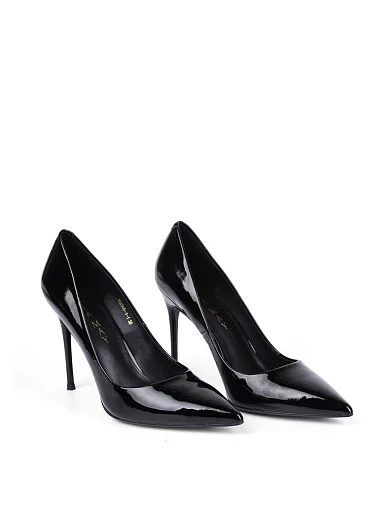 Женские туфли Mia May лаковые черные - фото 3 - Miraton