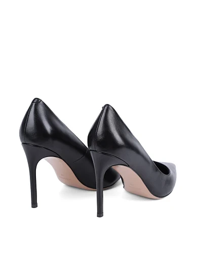 Жіночі туфлі Mia May шкіряні чорні(HS2579-1-1) - фото 4 - Miraton