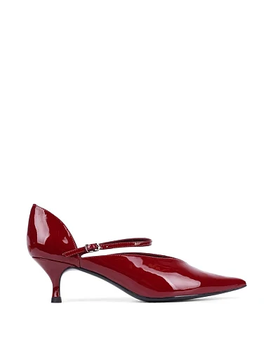 Женские туфли Mia May лаковые красные - фото 1 - Miraton